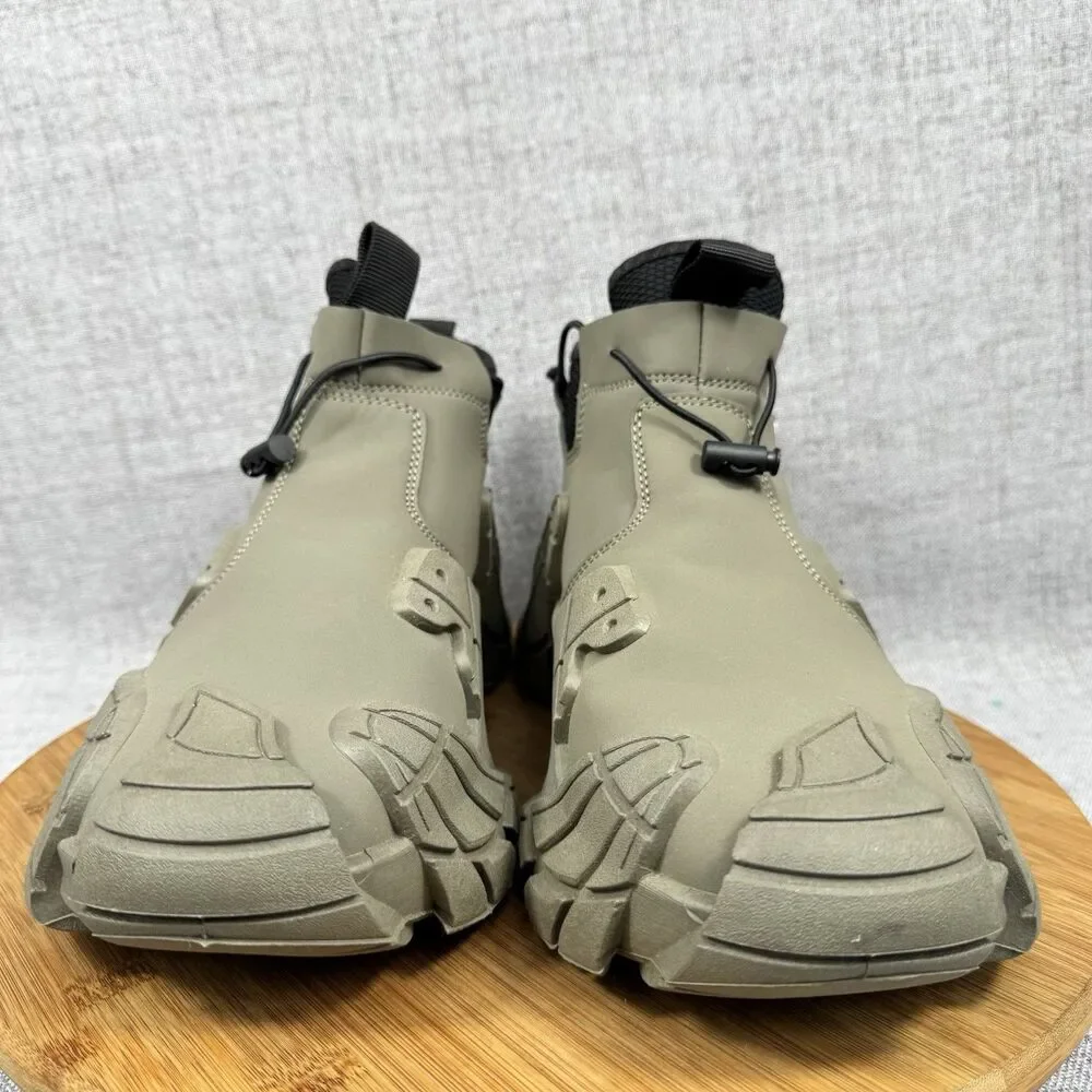 Fashion Loafers Driving Cycling Shoes Side Zip Work Sports Boots EU 45 Size 11.5